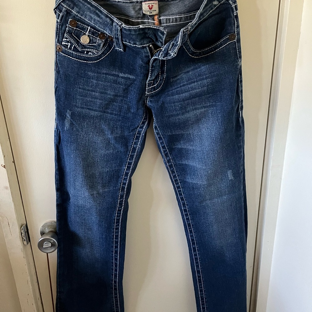 True Religion Blue Denim Jeans
